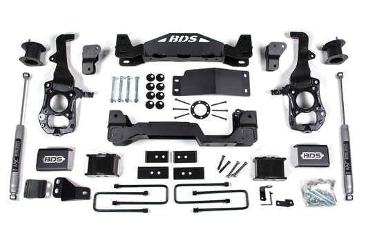 BDS SUSPENSION 6 Inch Lift Kit - Ford F150 (21-24) 4WD BDS1579H