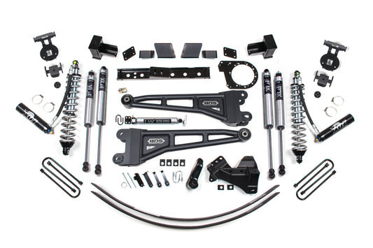 BDS SUSPENSION 6 Inch Lift Kit W/ Radius Arm - FOX 2.5 Coil-Over Conversion - Ford F250/F350 Super Duty (17-19) 4WD - Diesel BDS1580FDSC