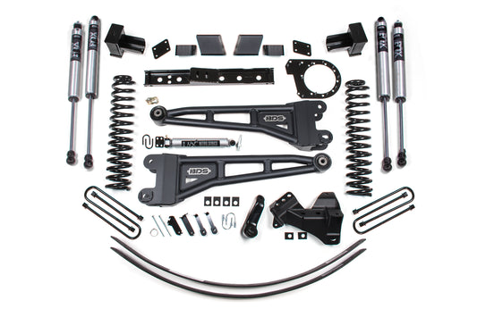 BDS SUSPENSION 6 Inch Lift Kit W/ Radius Arm - Ford F250/F350 Super Duty (17-19) 4WD - Diesel BDS1580FS