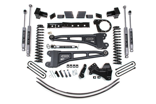 BDS SUSPENSION 6 Inch Lift Kit W/ Radius Arm - Ford F250/F350 Super Duty (17-19) 4WD - Diesel BDS1580H