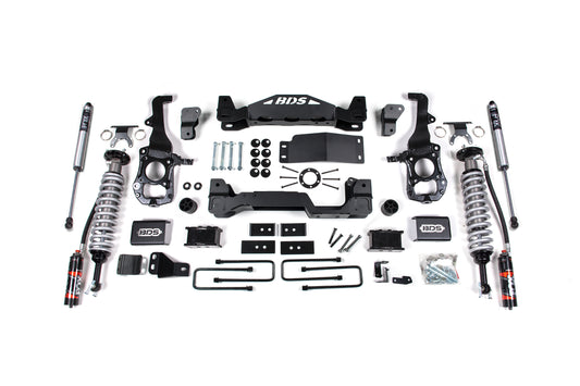 BDS SUSPENSION 4 Inch Lift Kit - FOX 2.5 Performance Elite Coil-Over - Ford F150 (21-24) 4WD BDS1583FPE