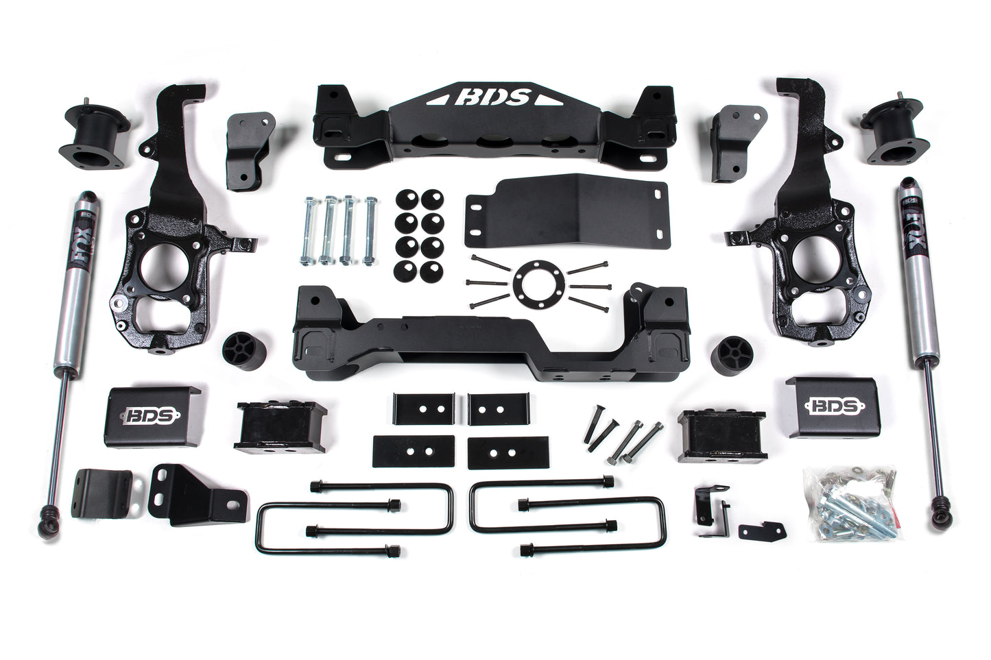 BDS SUSPENSION 4 Inch Lift Kit - Ford F150 (21-24) 4WD BDS1583FS