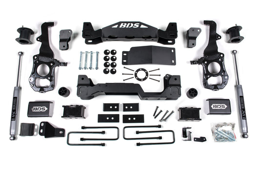 BDS SUSPENSION 4 Inch Lift Kit - Ford F150 (21-24) 4WD BDS1583H