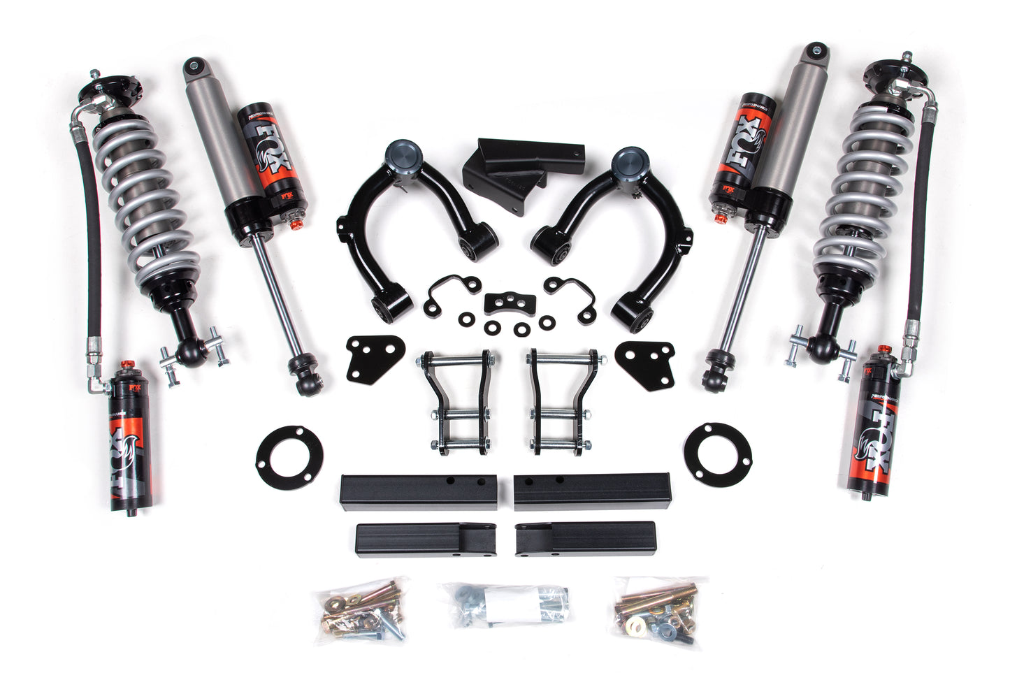 BDS SUSPENSION 3.5 Inch Lift Kit - FOX 2.5 Coil-Over - Ford Ranger (19-23) 4WD BDS1910PES