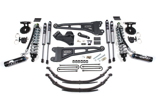 BDS SUSPENSION 4 Inch Lift Kit W/ Radius Arm - FOX 2.5 Coil-Over Conversion - Ford F250/F350 Super Duty (11-16) 4WD - Diesel BDS1597FDSC
