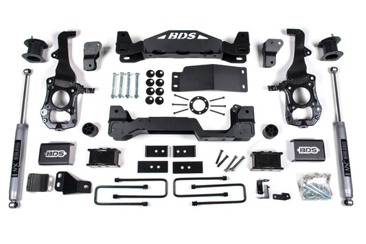 BDS SUSPENSION 6 Inch Lift Kit - Ford F150 (21-24) 4WD BDS1900H