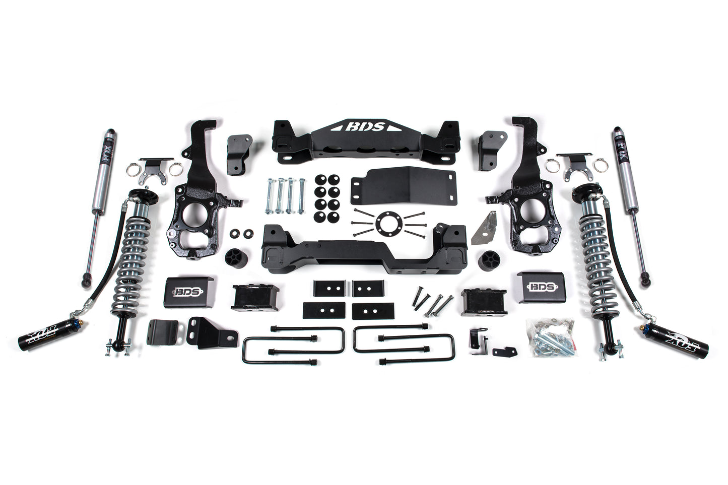 BDS SUSPENSION 4 Inch Lift Kit - FOX 2.5 Coil-Over - Ford F150 (21-23) 4WD BDS1902FDSC