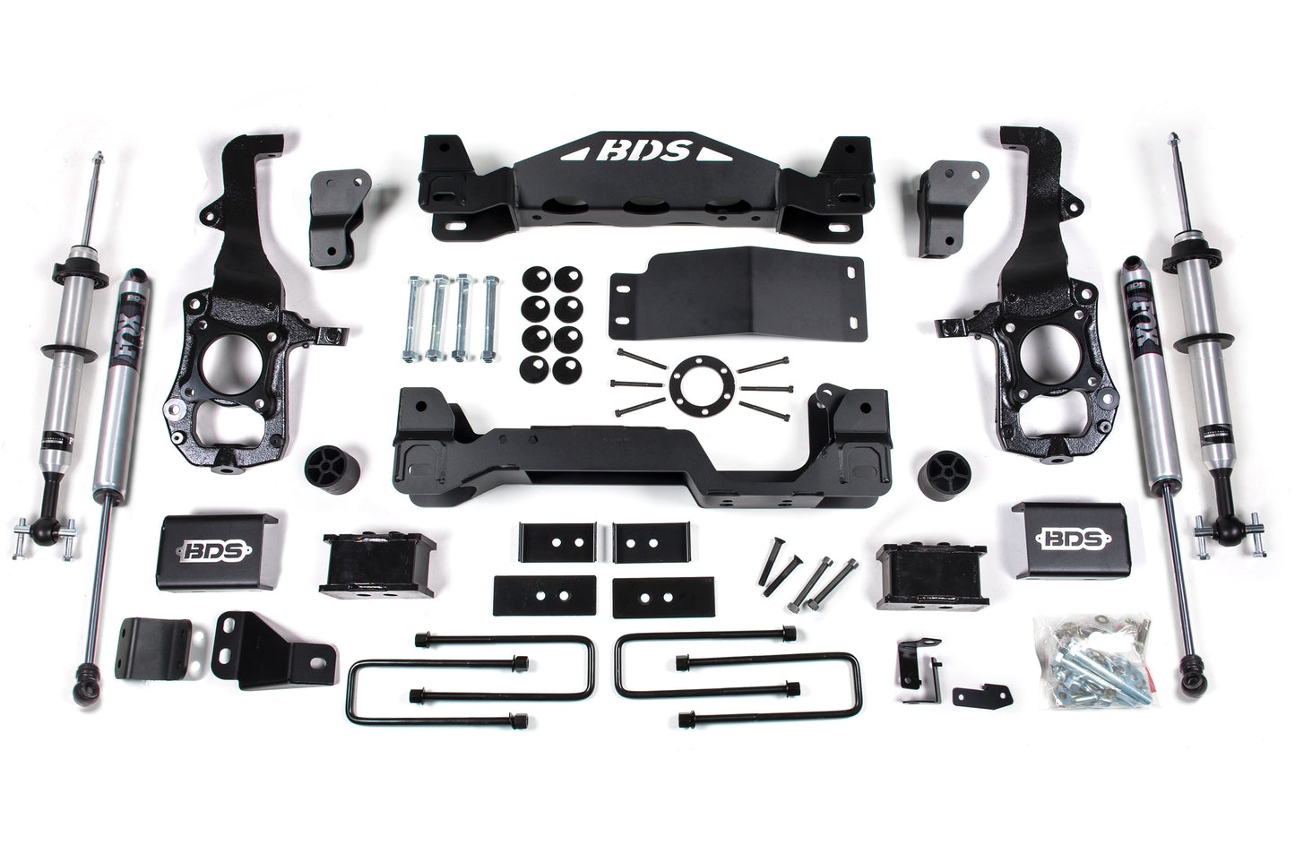 BDS SUSPENSION 4 Inch Lift Kit - FOX 2.0 Strut - Ford F150 (21-24) 4WD BDS1902FSR