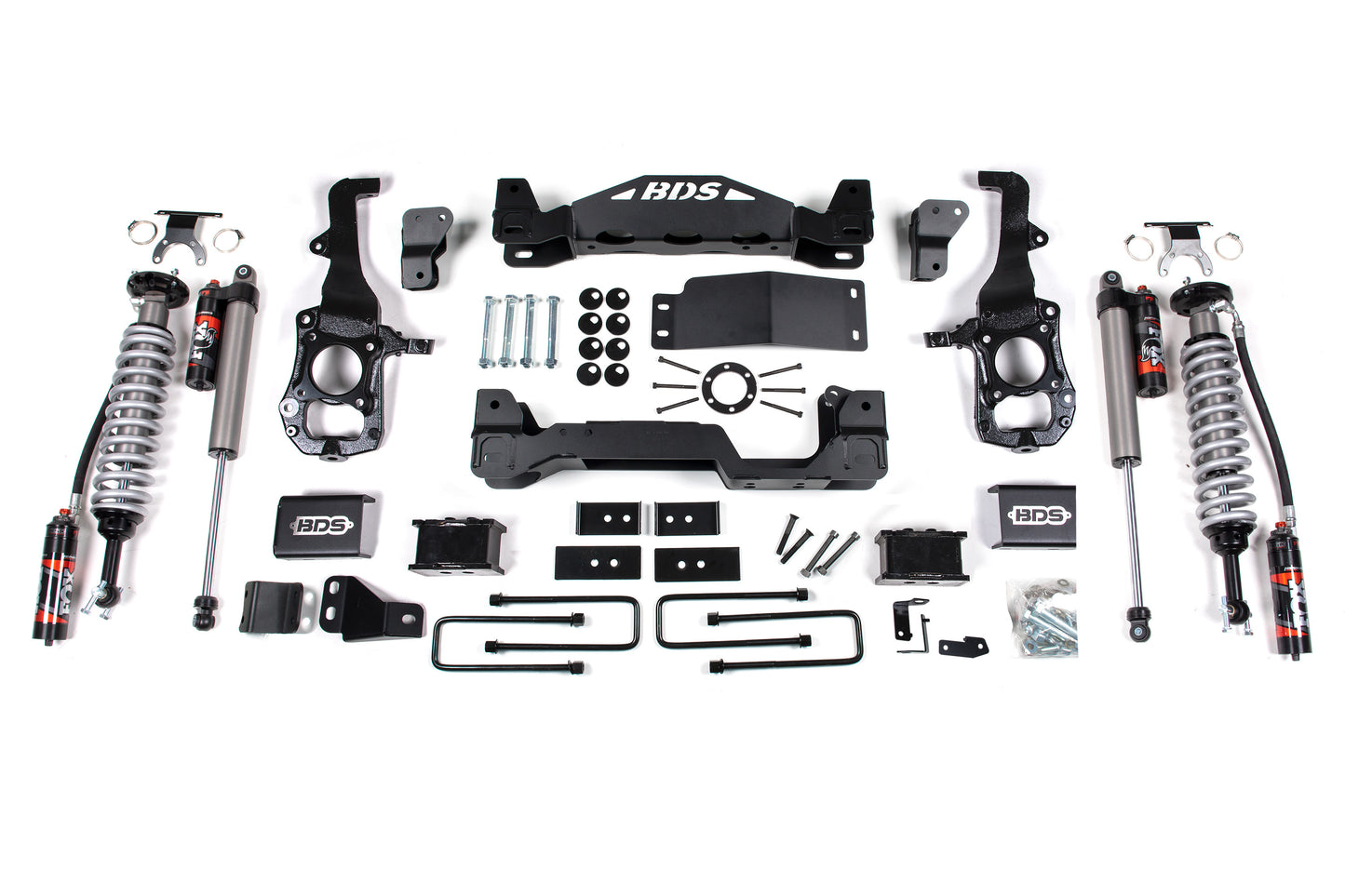 BDS SUSPENSION 4 Inch Lift Kit - FOX 2.5 Performance Elite Coil-Over - Ford F150 (21-24) 4WD BDS1903FPE
