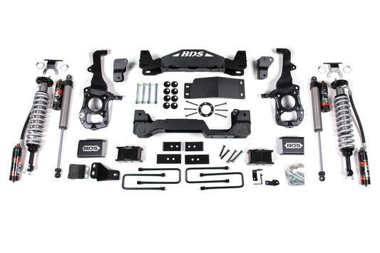 BDS SUSPENSION 4 Inch Lift Kit - FOX 2.5 Performance Elite Coil-Over - Ford F150 (21-24) 4WD BDS1903FPE