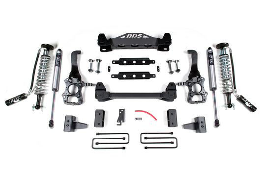 BDS SUSPENSION 4 Inch Lift Kit - FOX 2.5 Coil-Over - Ford F150 (15-20) 2WD BDS1909F