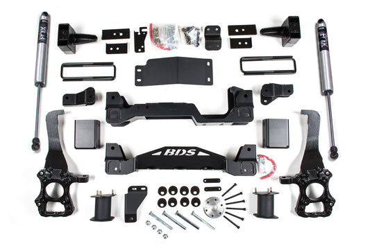 BDS SUSPENSION 6 Inch Lift Kit - Ford F150 (09-13) 4WD BDS1919FS