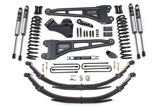 BDS SUSPENSION 4 Inch Lift Kit W/ Radius Arm - Ford F250/F350 Super Duty (08-10) 4WD - Diesel BDS1939FS