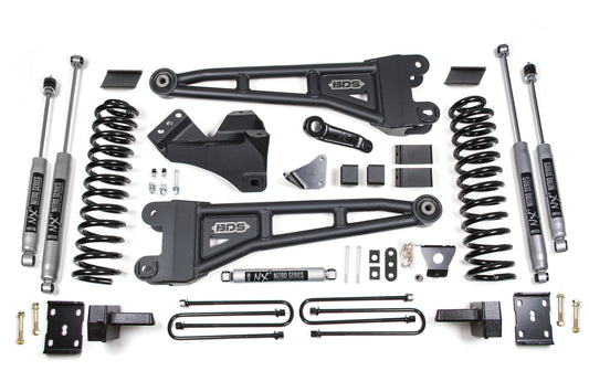 BDS SUSPENSION 6 Inch Lift Kit W/ Radius Arm - Ford F250/F350 Super Duty (05-07) 4WD - Diesel BDS1943H