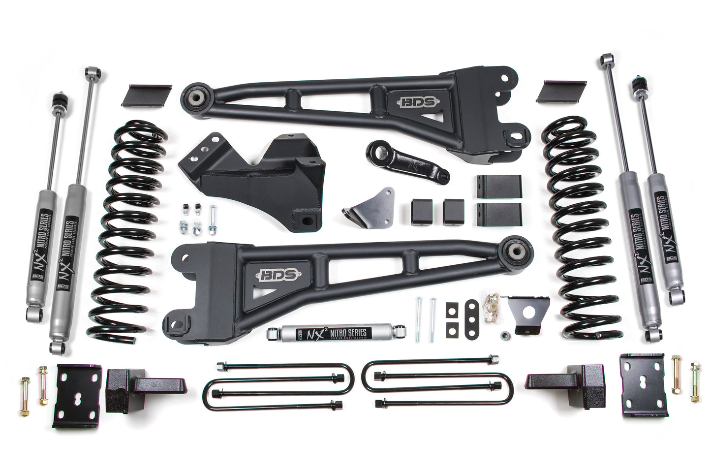 BDS SUSPENSION 6 Inch Lift Kit W/ Radius Arm - Ford F250/F350 Super Duty (05-07) 4WD - Gas BDS1948H