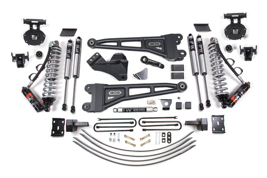 BDS SUSPENSION 6 Inch Lift Kit W/ Radius Arm - FOX 2.5 Performance Elite Coil-Over Conversion - Ford F250/F350 Super Duty (05-07) 4WD - Diesel BDS1944FPE