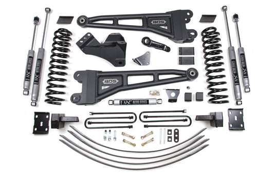 BDS SUSPENSION 6 Inch Lift Kit W/ Radius Arm - Ford F250/F350 Super Duty (05-07) 4WD - Diesel BDS1946H