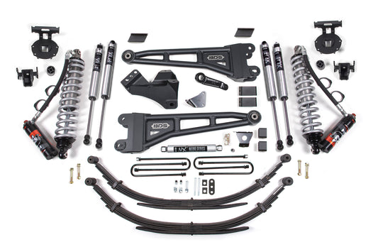 BDS SUSPENSION 6 Inch Lift Kit W/ Radius Arm - FOX 2.5 Performance Elite Coil-Over Conversion - Ford F250/F350 Super Duty (05-07) 4WD - Diesel BDS1947FPE