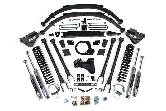 BDS SUSPENSION 9 Inch Lift Kit W/ 4-Link - Ford F250/F350 Super Duty (20-22) 4WD - Diesel BDS1959H