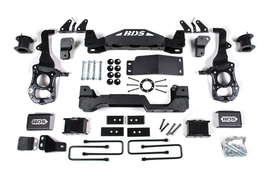 BDS SUSPENSION 6 Inch Lift Kit - Ford F150 (21-24) 4WD - CCD Equipped BDS1961H