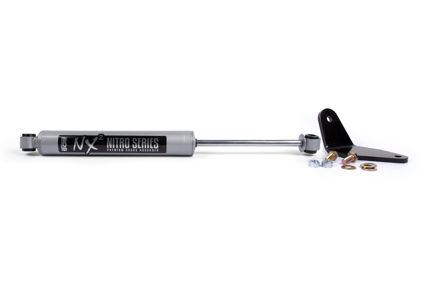 BDS SUSPENSION Single Steering Stabilizer Kit W/ NX2 Shock - Ford F250/F350 Super Duty (11-16) 4WD BDS2023SH