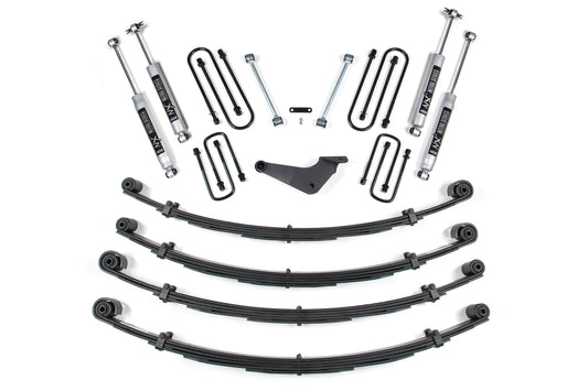 BDS SUSPENSION 4 Inch Lift Kit - Ford Excursion (00-05) 4WD BDS301H