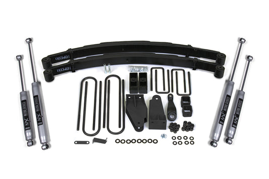 BDS SUSPENSION 4 Inch Lift Kit - Ford F250 TTB (80-86) 4WD BDS307H