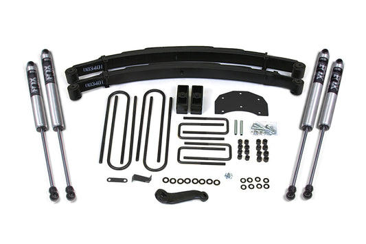 BDS SUSPENSION 4 Inch Lift Kit - Ford F350 Monobeam (80-96) 4WD BDS308FS