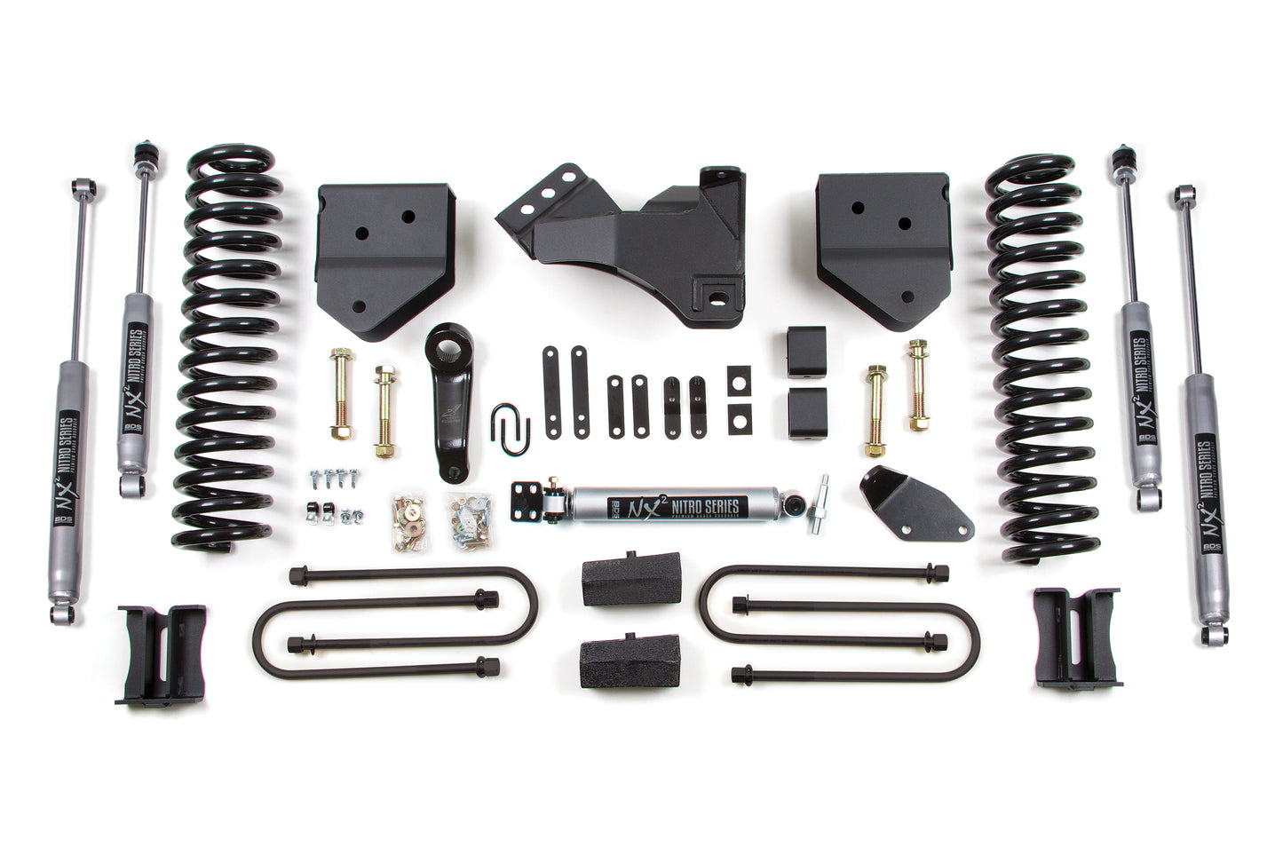 BDS SUSPENSION 4 Inch Lift Kit - Ford F250/F350 Super Duty (05-07) 4WD - Gas BDS327H