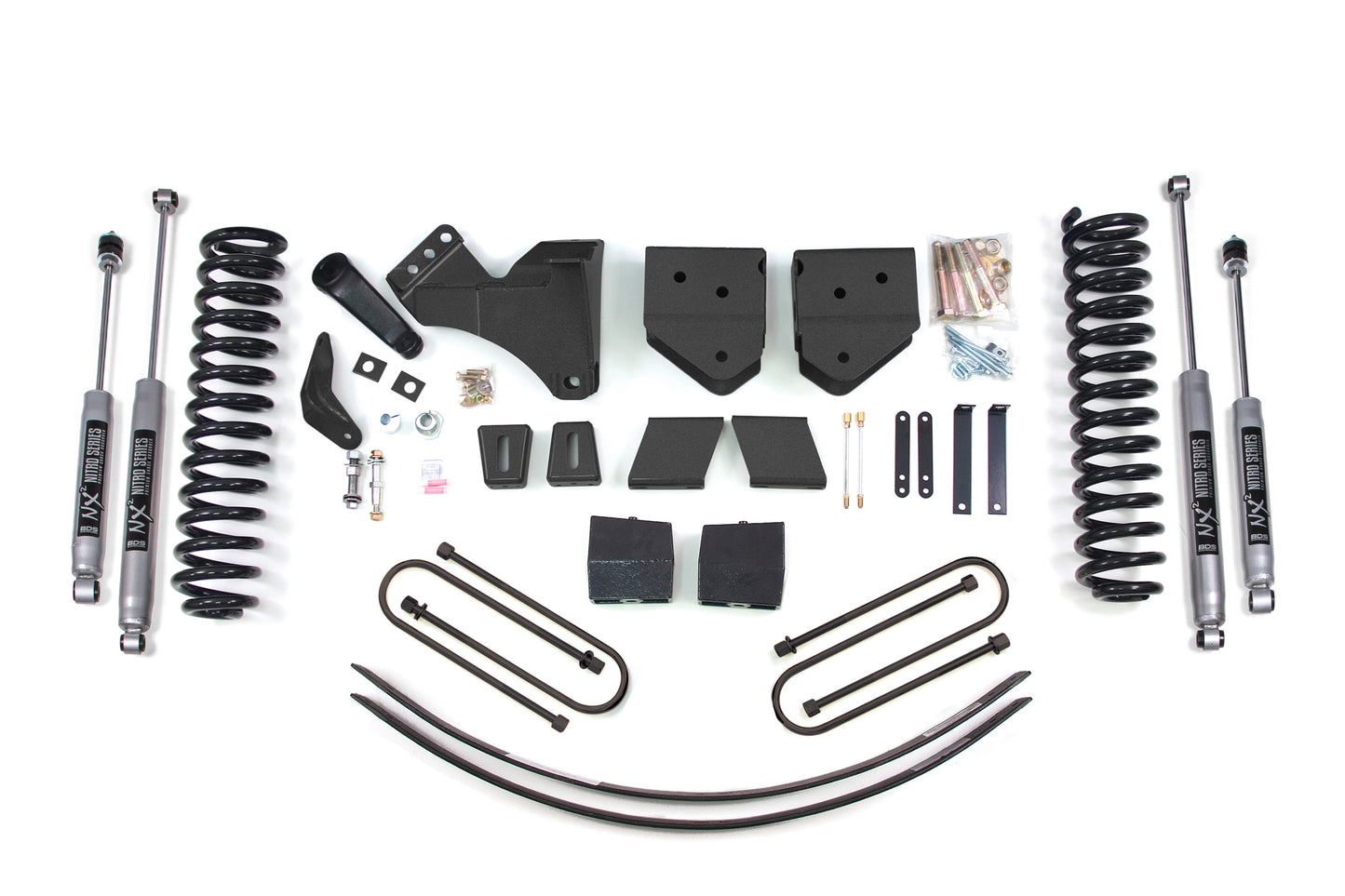 BDS SUSPENSION 6 Inch Lift Kit - Ford F250/F350 Super Duty (05-07) 4WD - Gas BDS338H