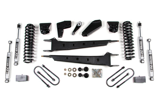 BDS SUSPENSION 4 Inch Lift Kit W/ Radius Arm - Ford F150/Bronco (80-96) 4WD BDS361H