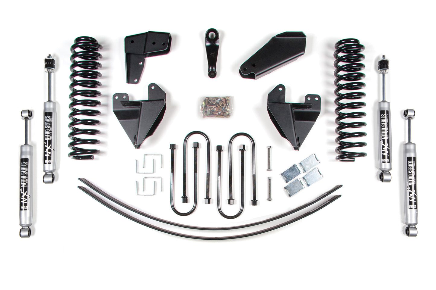 BDS SUSPENSION 4 Inch Lift Kit - Ford F100/F150 (80-96) 2WD BDS398H