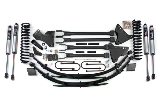 BDS SUSPENSION 8 Inch Lift Kit W/ 4-Link - Ford F250/F350 Super Duty (08-10) 4WD - Gas BDS566FS