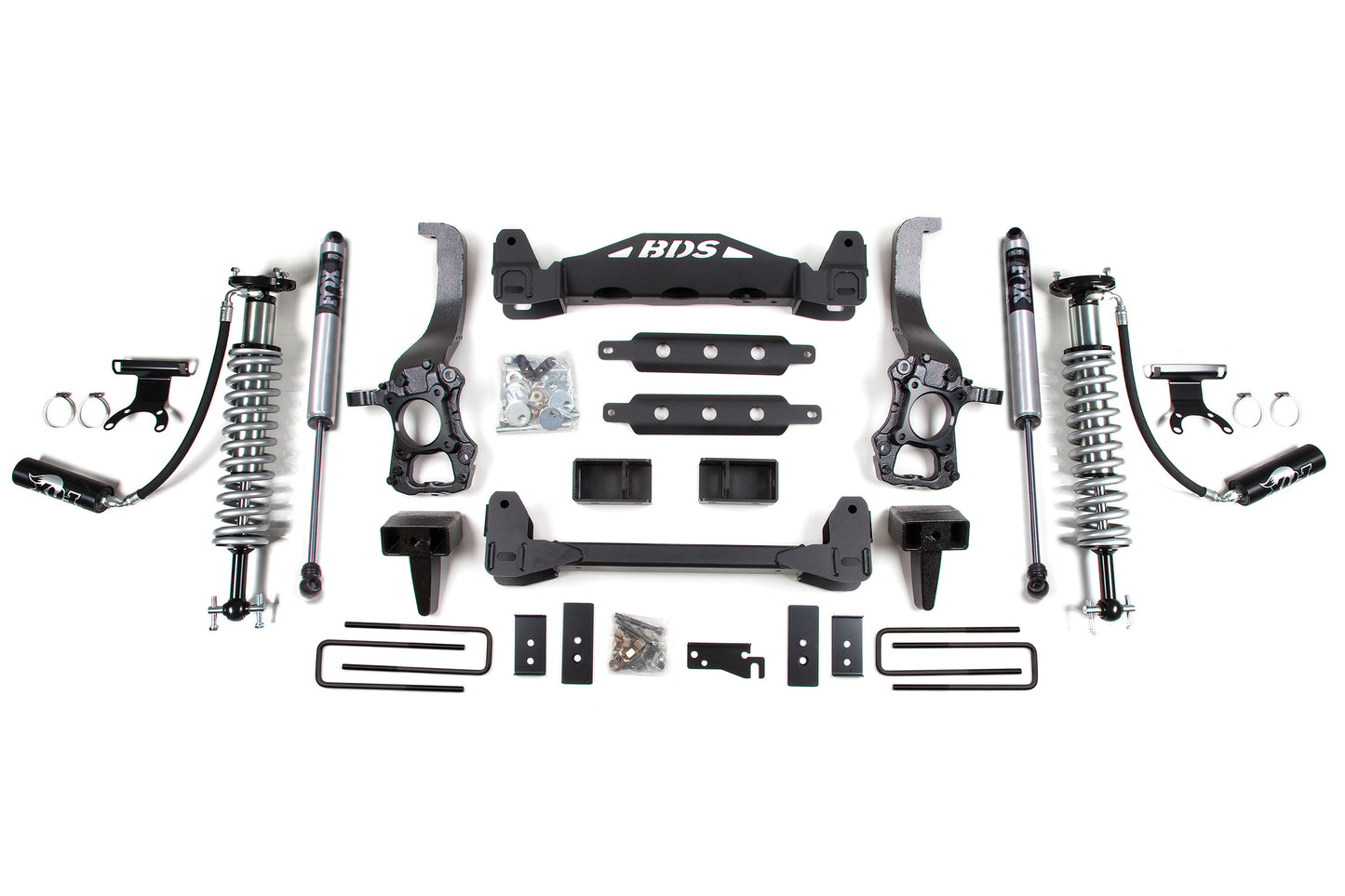 BDS SUSPENSION 6 Inch Lift Kit - FOX 2.5 Coil-Over - Ford F150 (09-13) 2WD BDS577F
