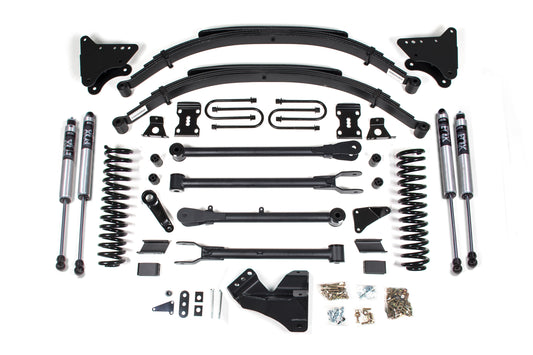 BDS SUSPENSION 4 Inch Lift Kit W/ 4-Link - Ford F250/F350 Super Duty (11-16) 4WD - Gas BDS583FS