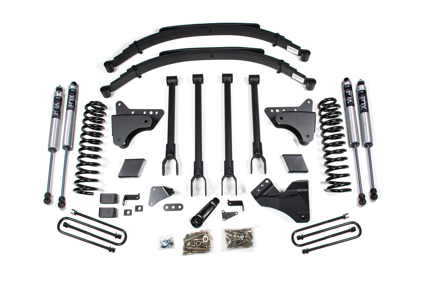 BDS SUSPENSION 6 Inch Lift Kit W/ 4-Link - Ford F250/F350 Super Duty (11-16) 4WD - Diesel BDS597FS