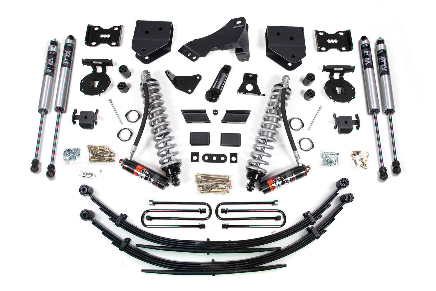 BDS SUSPENSION 4 Inch Lift Kit - FOX 2.5 Performance Elite Coil-Over Conversion - Ford F250/F350 Super Duty (11-16) 4WD - Diesel BDS592FPE