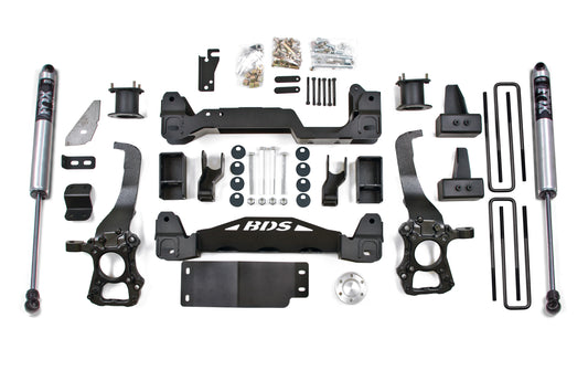 BDS SUSPENSION 4 Inch Lift Kit - Ford F150 (09-13) 4WD BDS598FS