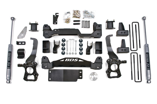 BDS SUSPENSION 4 Inch Lift Kit - Ford F150 (15-20) 4WD BDS1533H