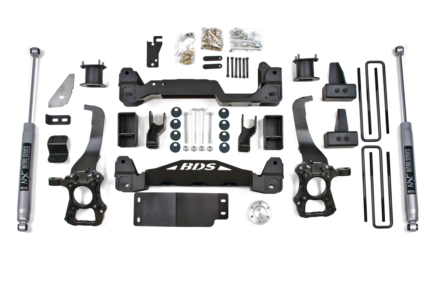 BDS SUSPENSION 4 Inch Lift Kit - Ford F150 (09-13) 4WD BDS598H