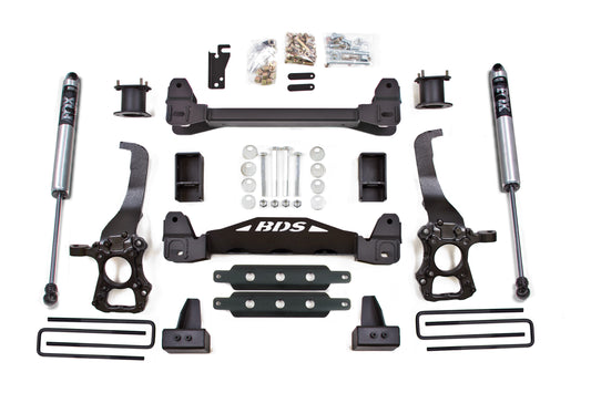 BDS SUSPENSION 4 Inch Lift Kit - Ford F150 (2014) 2WD BDS1504FS