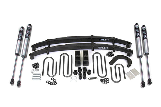 BDS SUSPENSION 4 Inch Lift Kit - Chevy/GMC 1/2 Ton Truck/SUV (88-91) 4WD BDS137FS