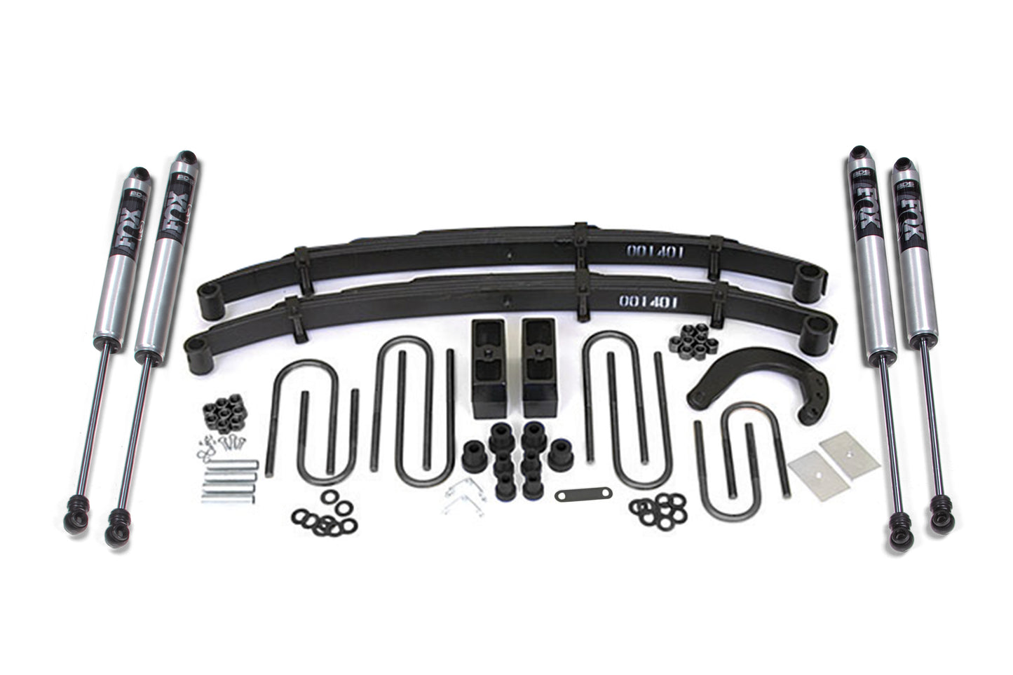 BDS SUSPENSION 4 Inch Lift Kit - Chevy/GMC 3/4 Ton Truck/Suburban (88-91) 4WD BDS138FS