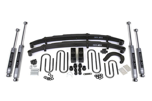 BDS SUSPENSION 4 Inch Lift Kit - Chevy/GMC 1/2 Ton Truck/SUV (88-91) 4WD BDS137H