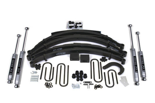 BDS SUSPENSION 4 Inch Lift Kit - Chevy/GMC 1/2 Ton Truck/SUV (77-87) 4WD BDS127H