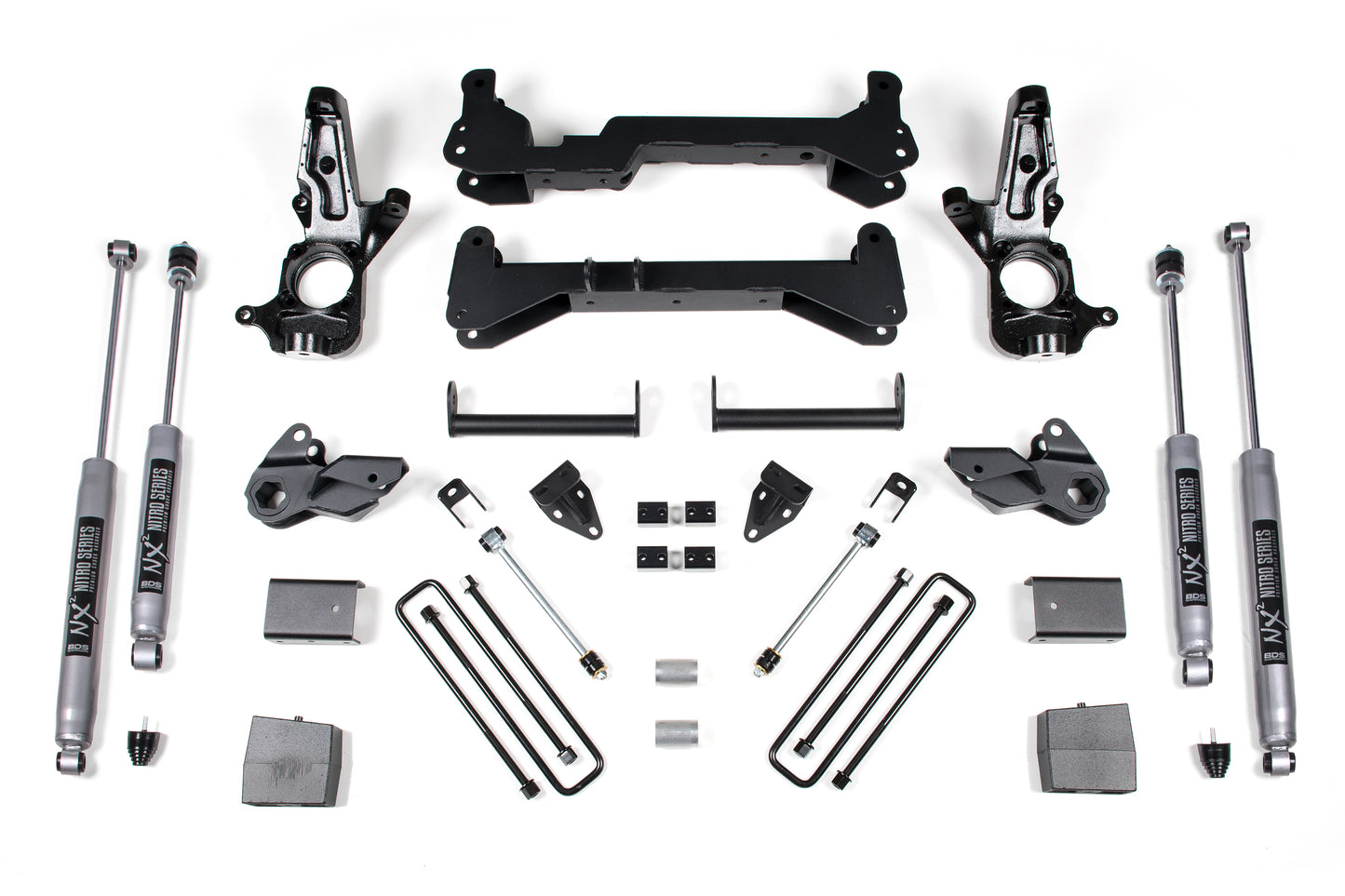 BDS SUSPENSION 7 Inch Lift Kit - Chevy Silverado Or GMC Sierra 2500HD (01-10) 2WD BDS149H