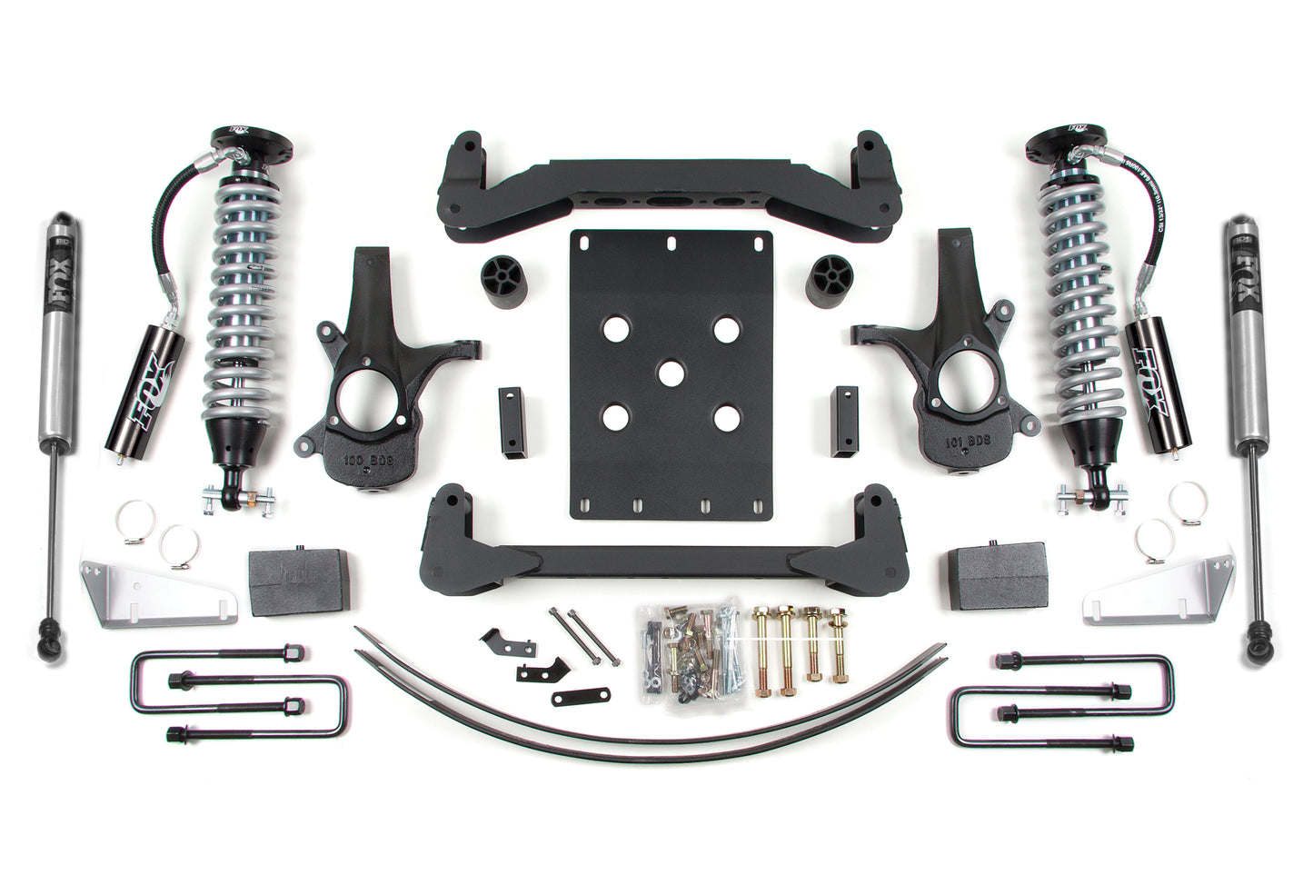 BDS SUSPENSION 6 Inch Lift Kit - FOX 2.5 Coil-Over - Chevy Silverado Or GMC Sierra 1500 (07-13) 2WD BDS174F