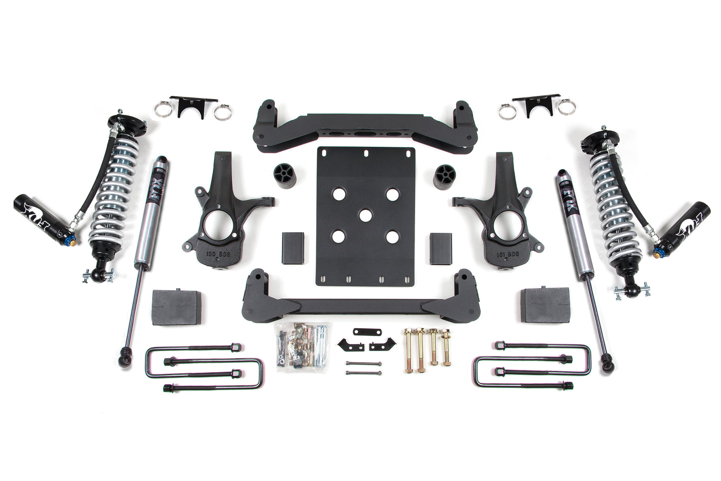 BDS SUSPENSION 6 Inch Lift Kit - FOX 2.5 Coil-Over - Chevy Silverado Or GMC Sierra 1500 (07-13) 2WD BDS174FDSC