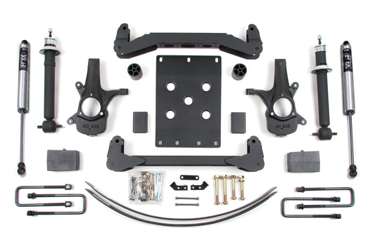 BDS SUSPENSION 6 Inch Lift Kit - Chevy Silverado Or GMC Sierra 1500 (07-13) 2WD BDS174FS