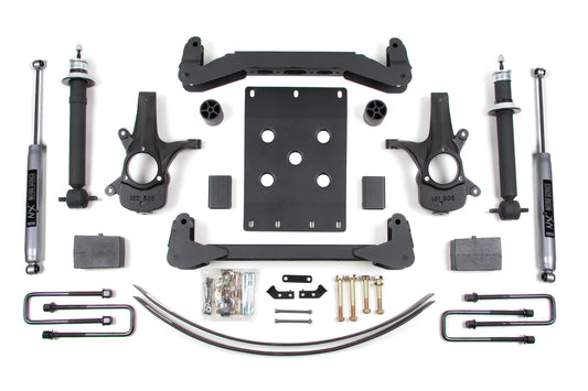 BDS SUSPENSION 6 Inch Lift Kit - Chevy Silverado Or GMC Sierra 1500 (07-13) 2WD BDS174H